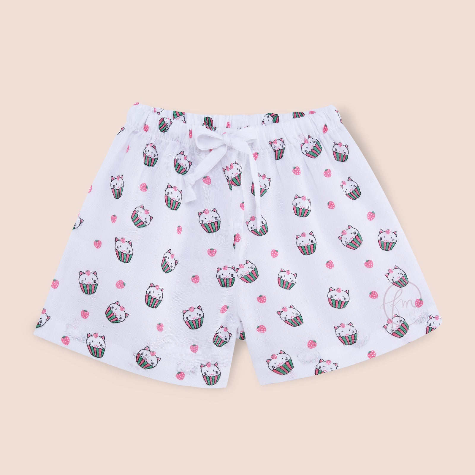 Unisex Cupcat Print Co-ord Set