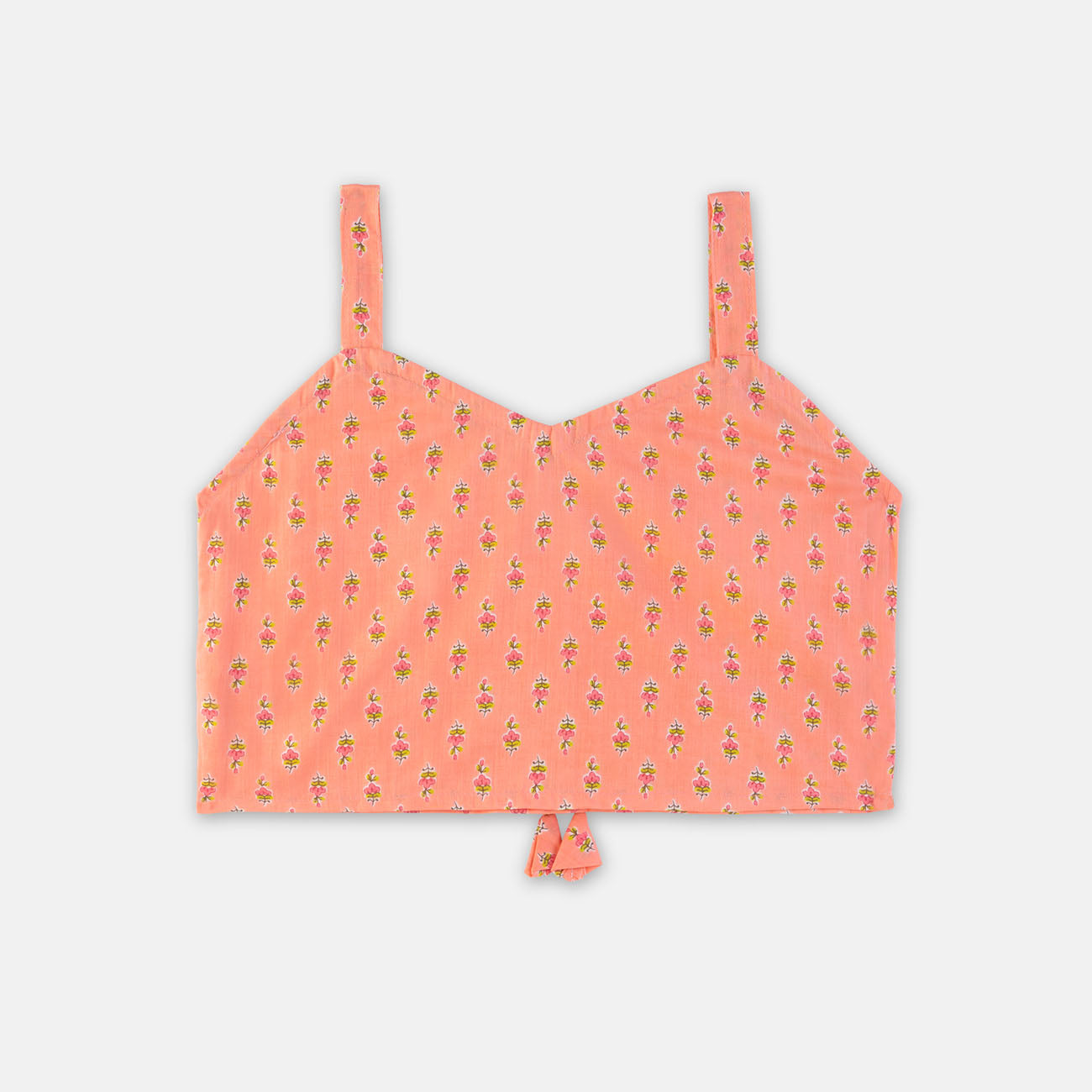 Jaipur Cotton Crop Top & Skirt Set