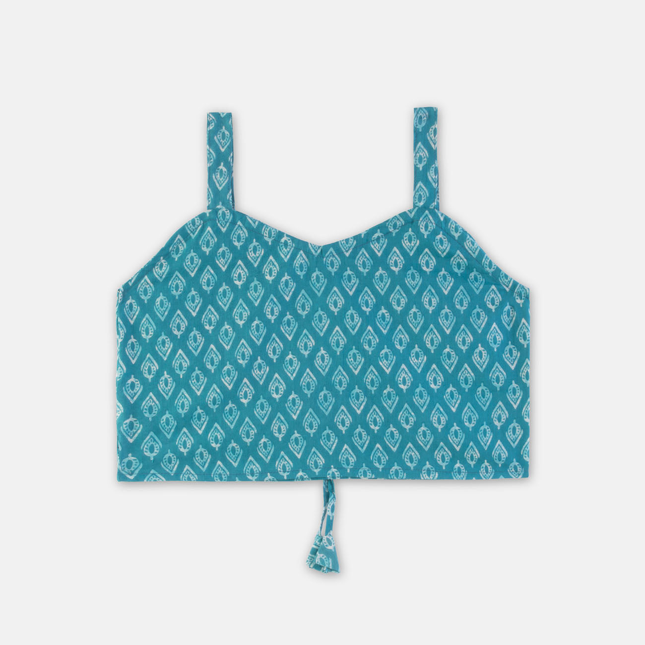 Jaipur Cotton Crop Top & Skirt Set