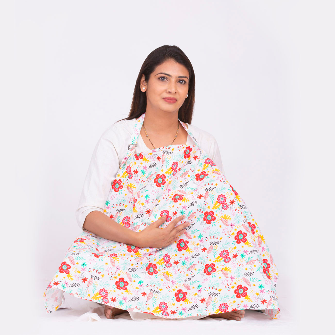 Nursing apron - Floral