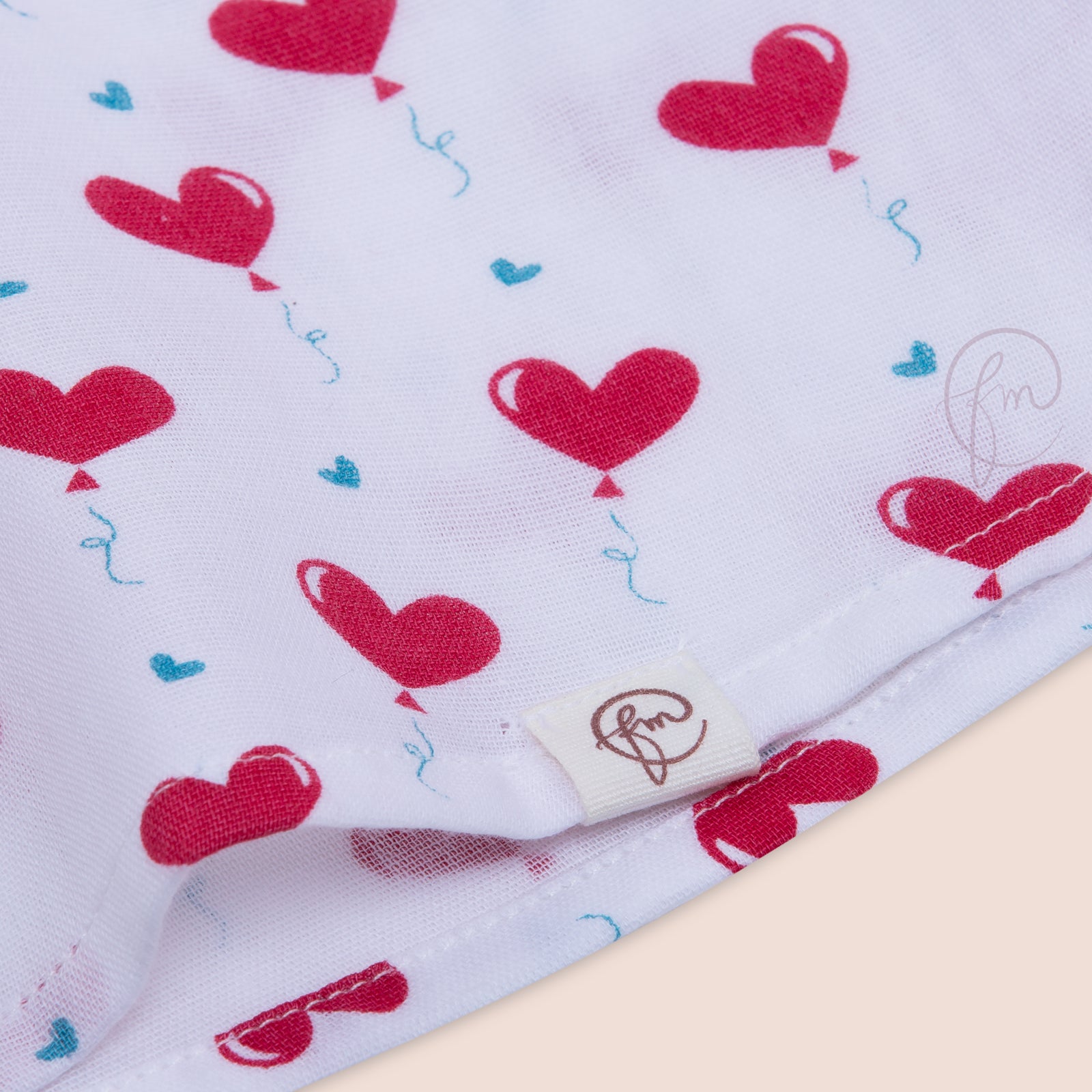 Unisex Heart print co ord set