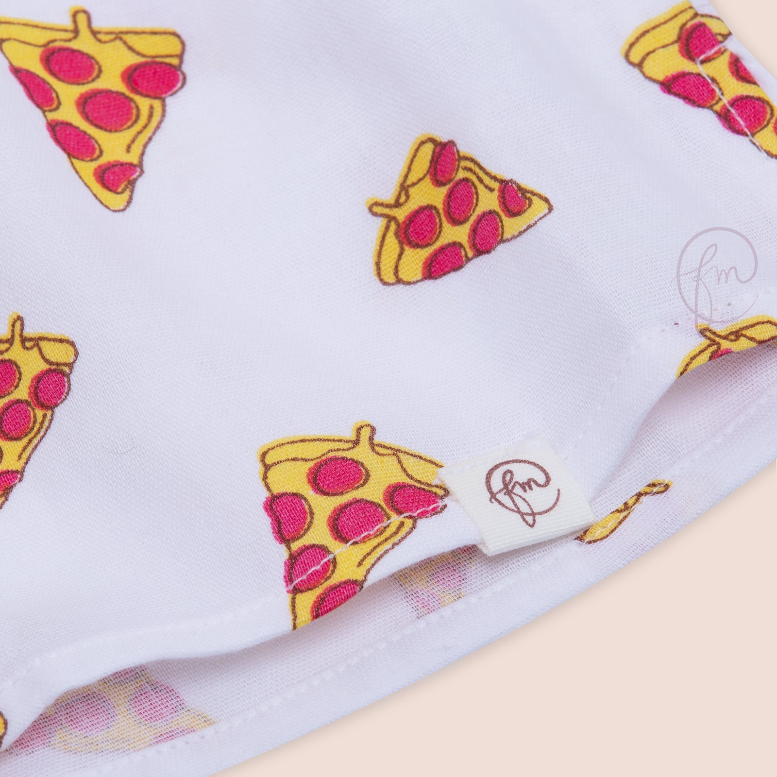 Unisex Pizza print Co-ord set