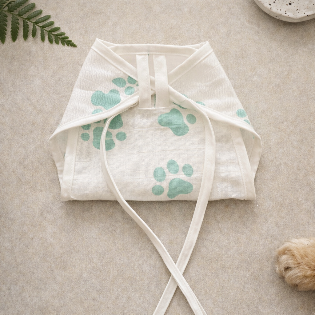 ORGANIC MUSLIN NEWBORN NAPPIES (PACK OF 7 )
