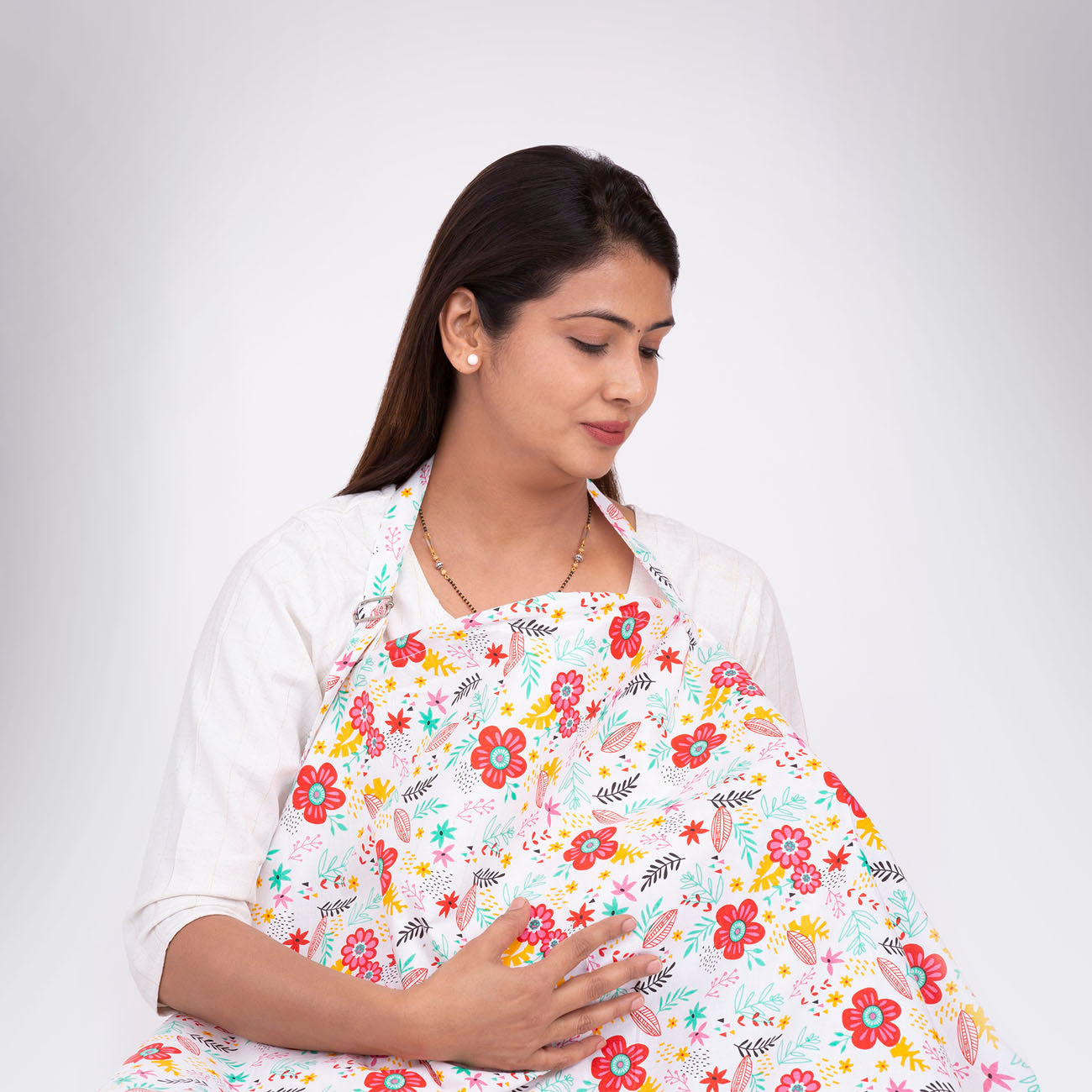 Nursing apron - Floral