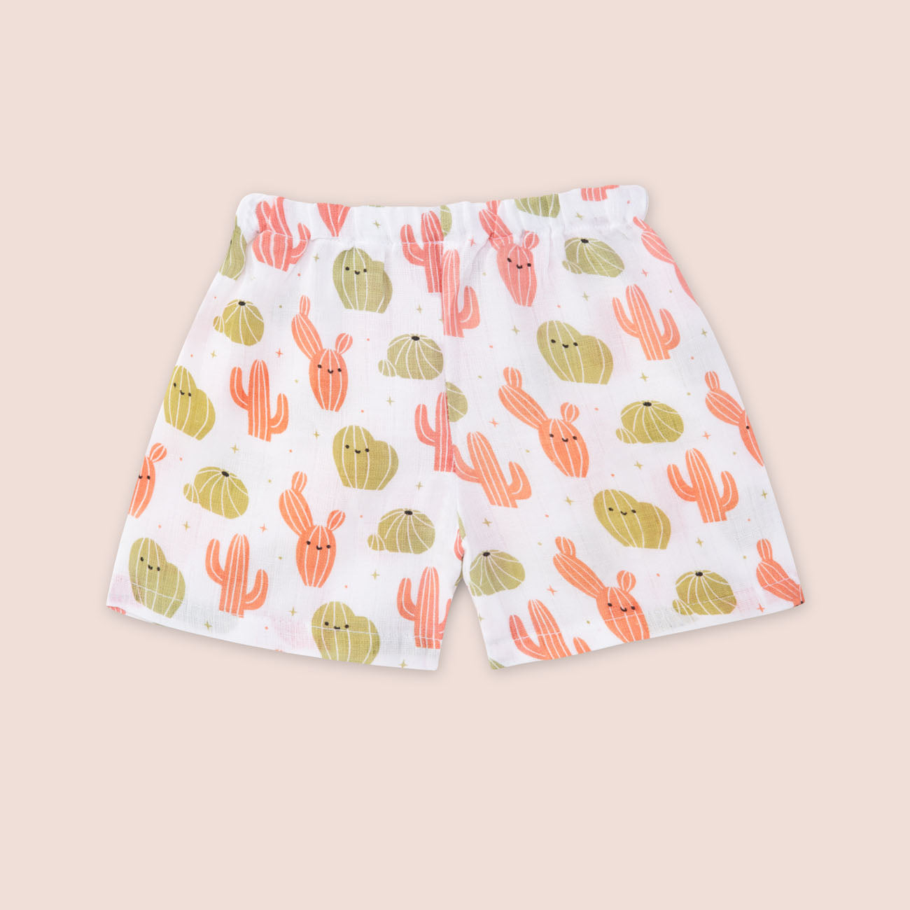Half Sleeves Jabla Shorts set - Cactus
