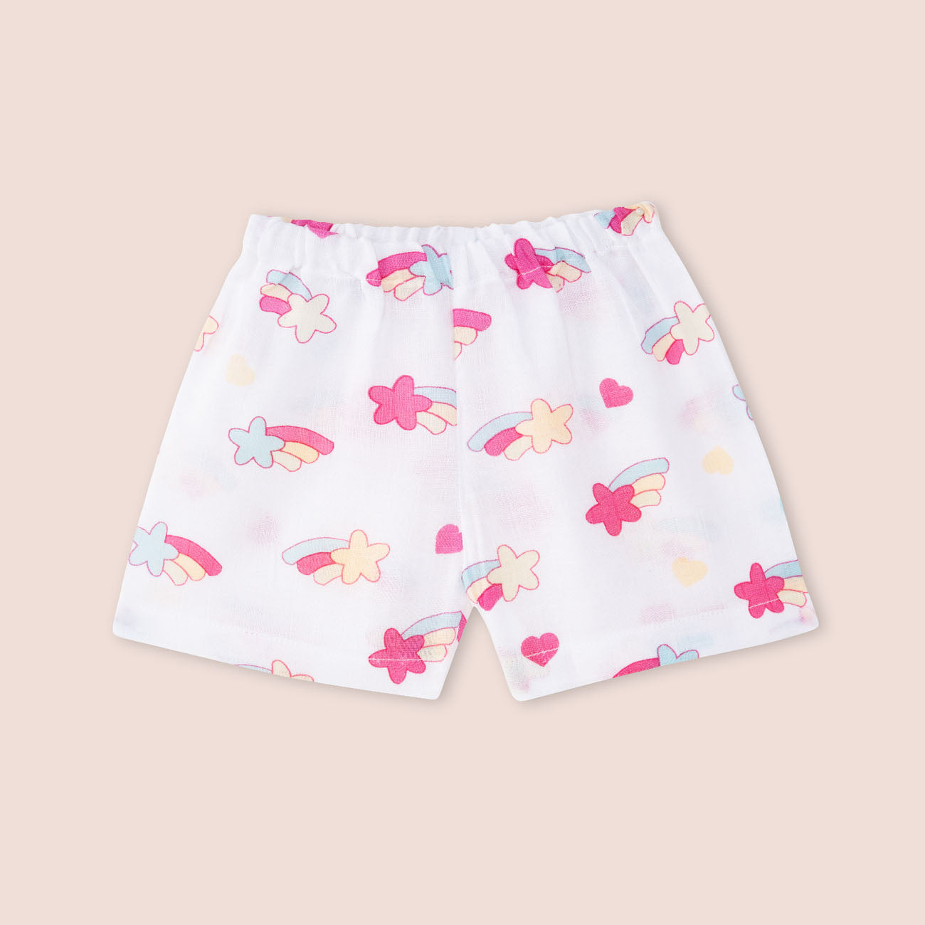 Half Sleeves Jabla Shorts set - Shooting Stars