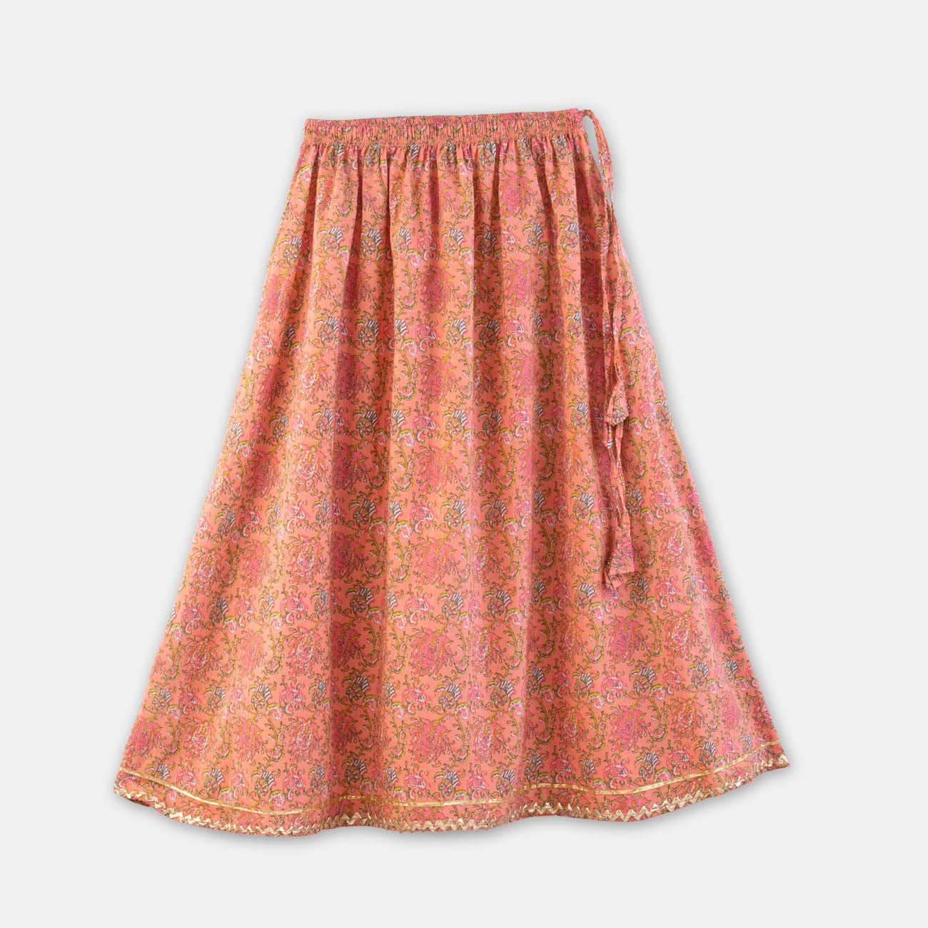 Jaipur Cotton Crop Top & Skirt Set