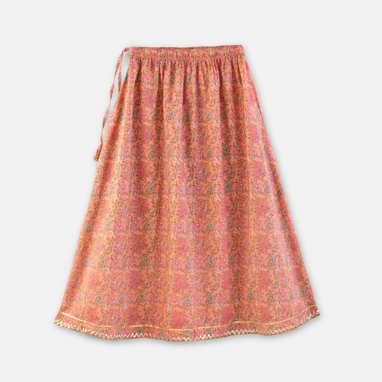 Jaipur Cotton Crop Top & Skirt Set