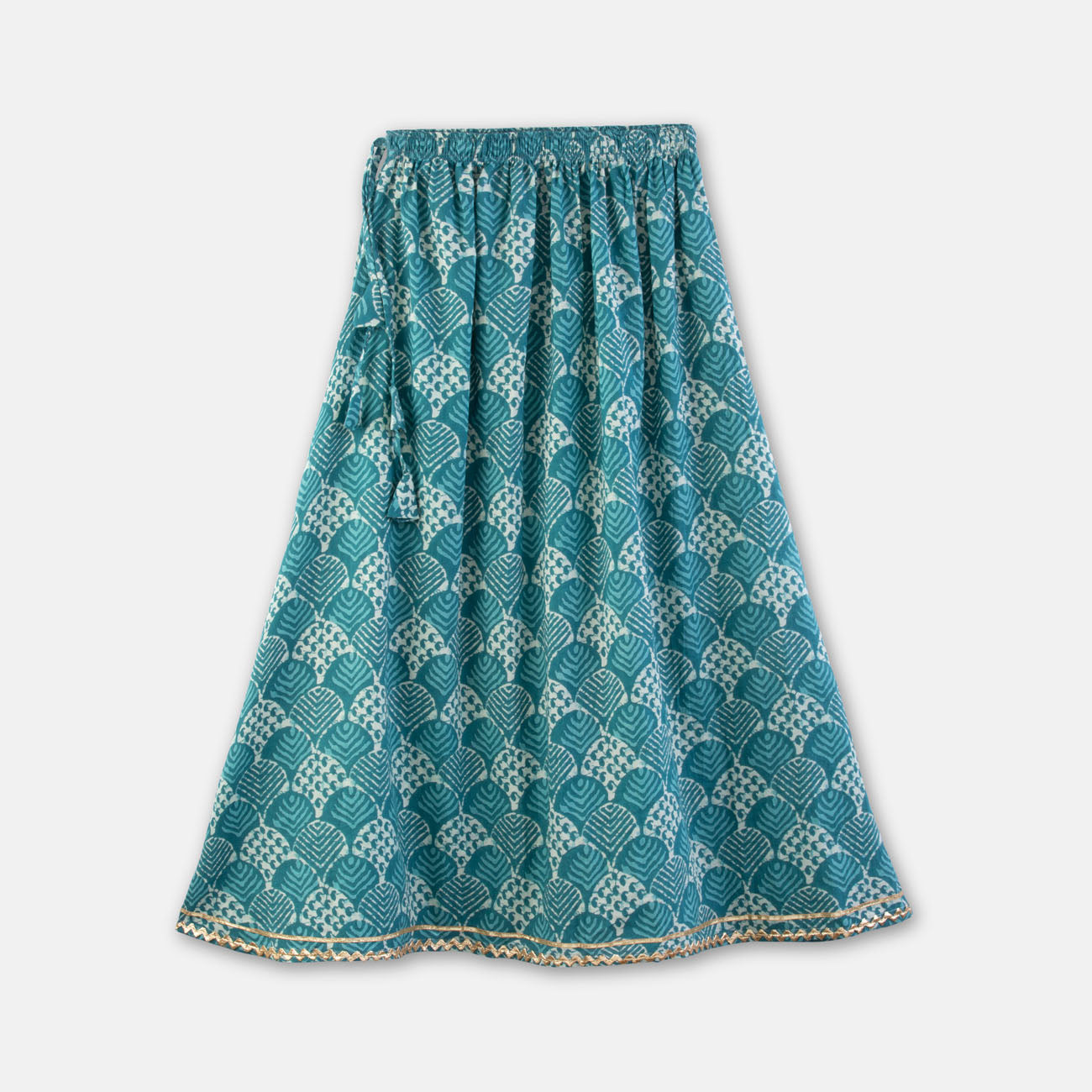 Jaipur Cotton Crop Top & Skirt Set