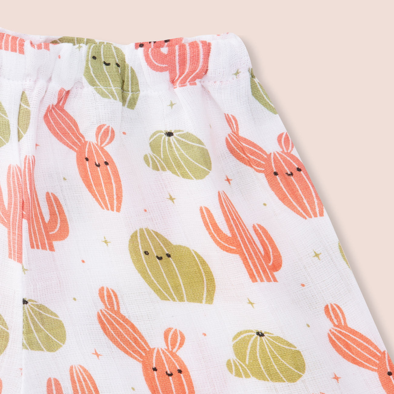 Half Sleeves Jabla Shorts set - Cactus