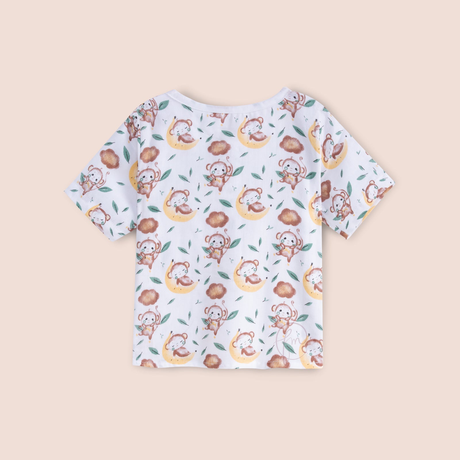 Unisex Monkey Print Co-ord Set