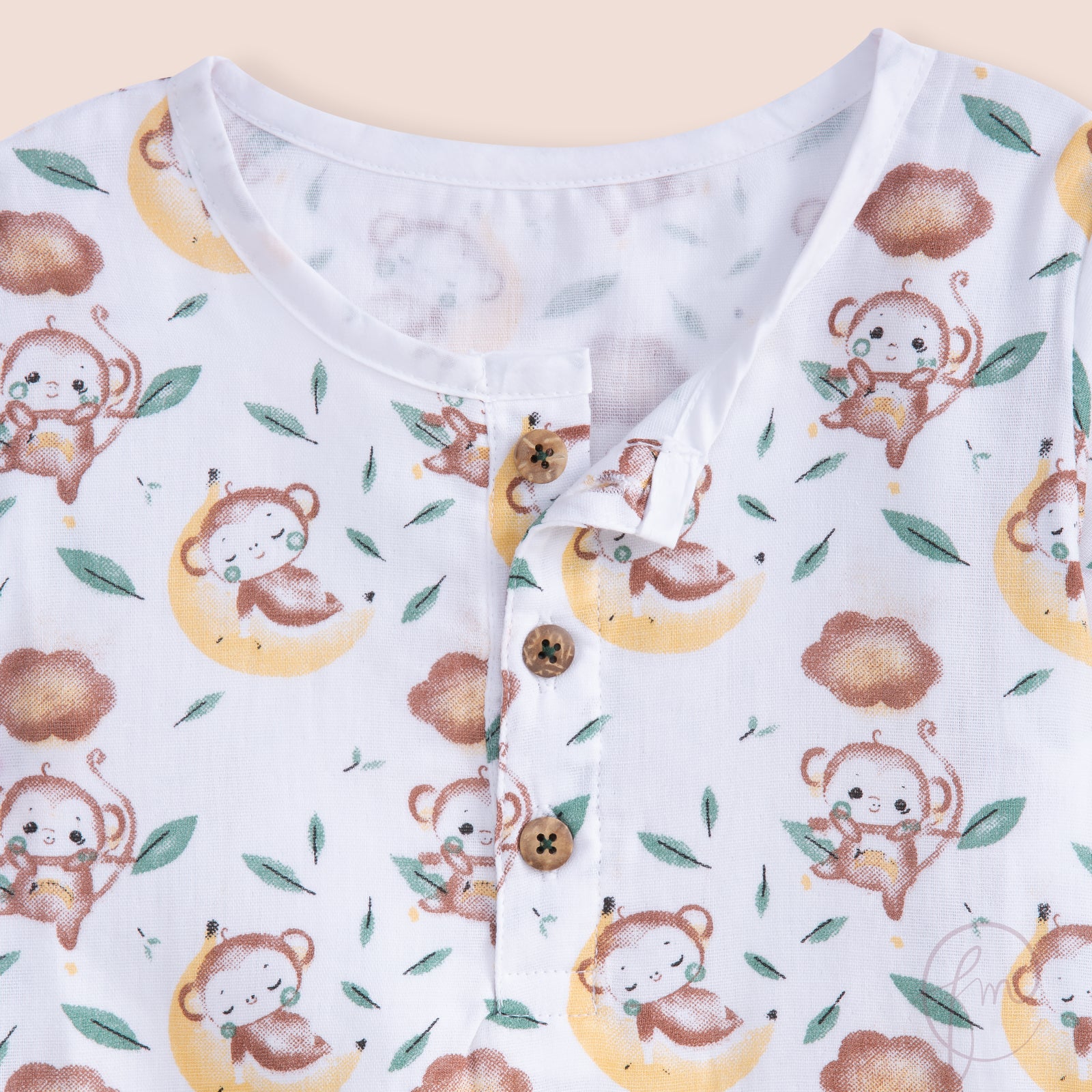 Unisex Monkey Print Co-ord Set