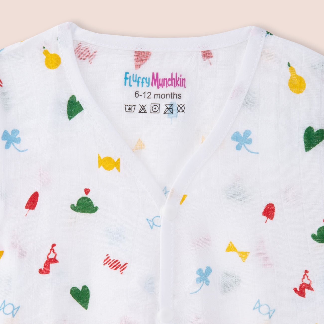 Half Sleeves Jabla Shorts set - Candy_s Love