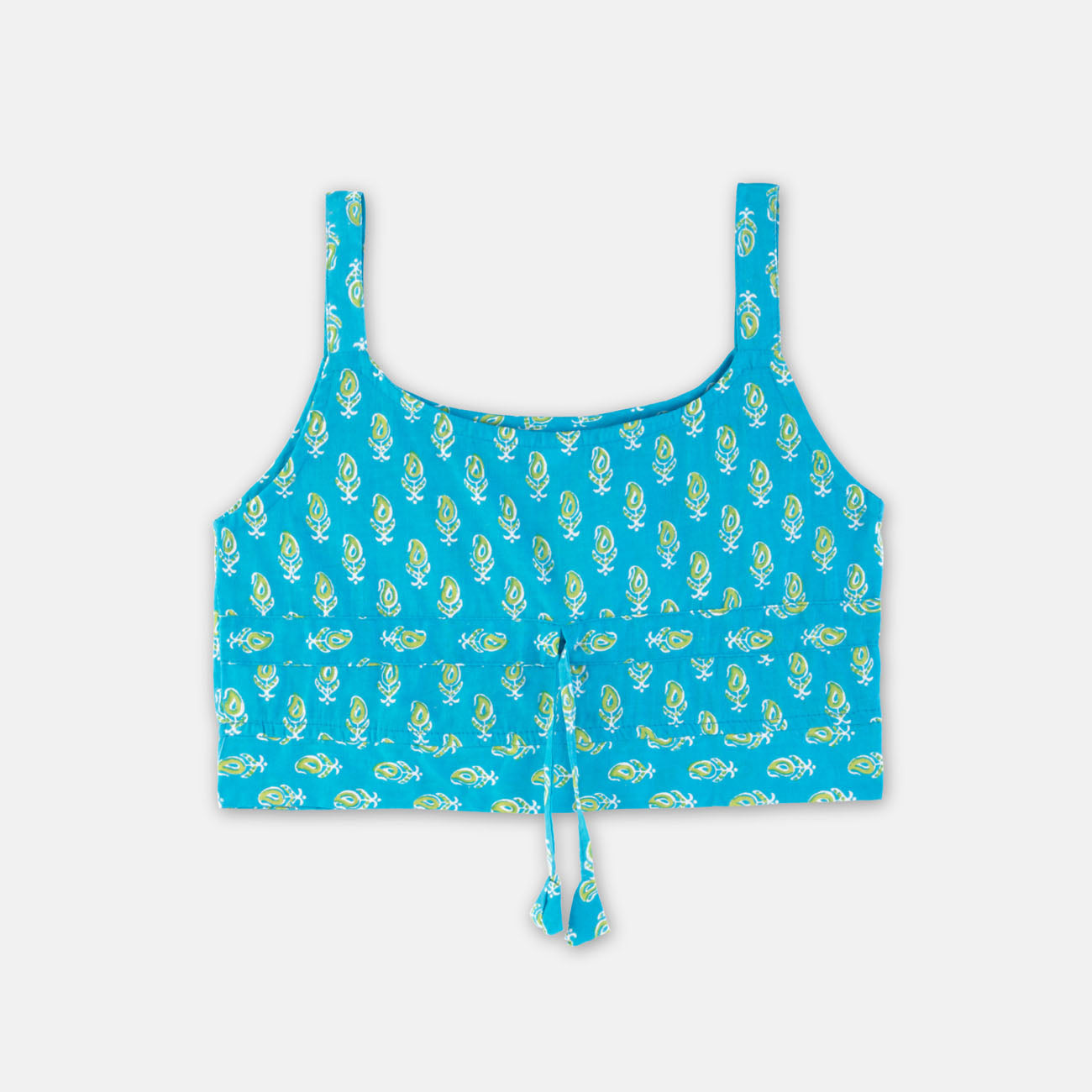 Jaipur Cotton Crop Top & Skirt Set