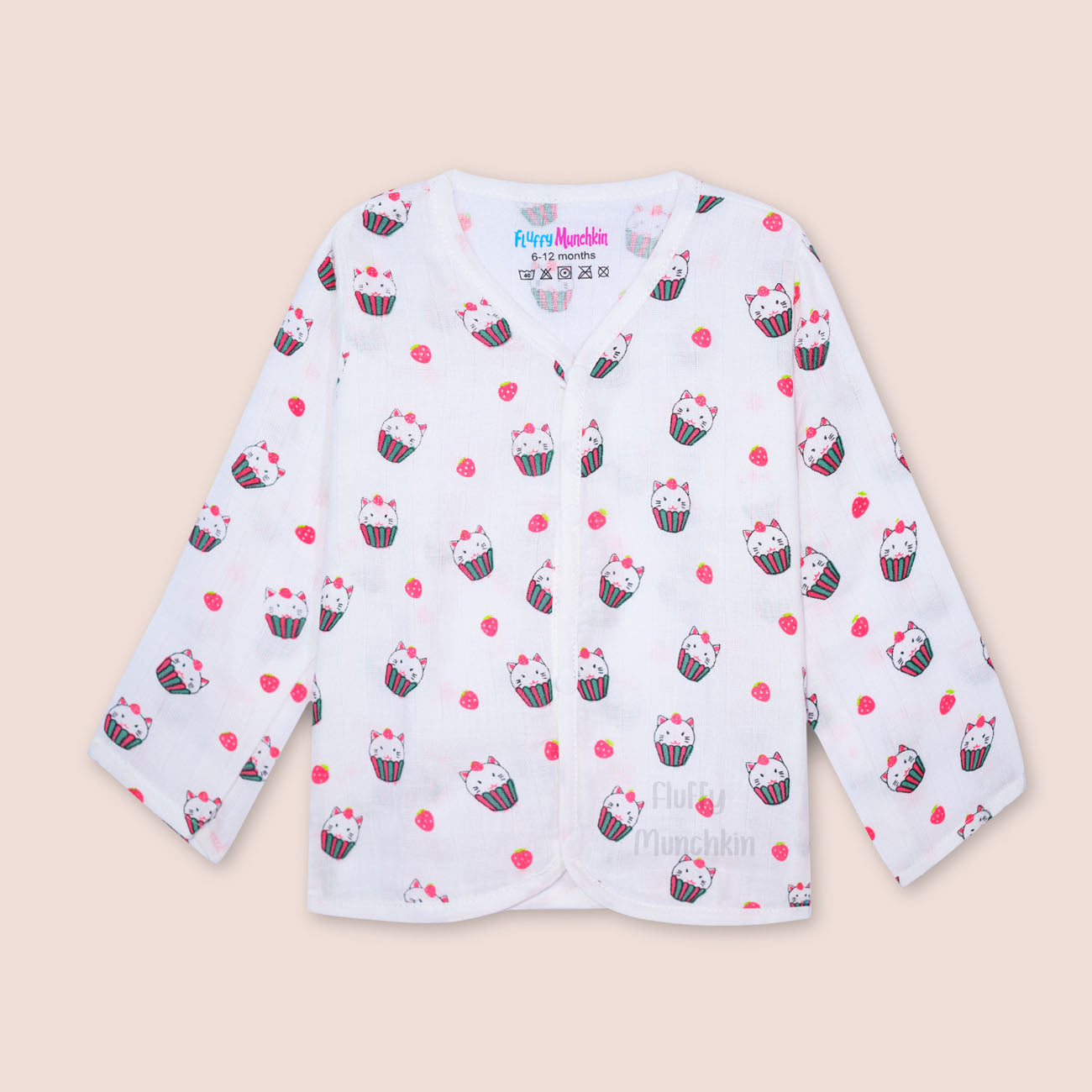 Pant set - Strawberry Kitty