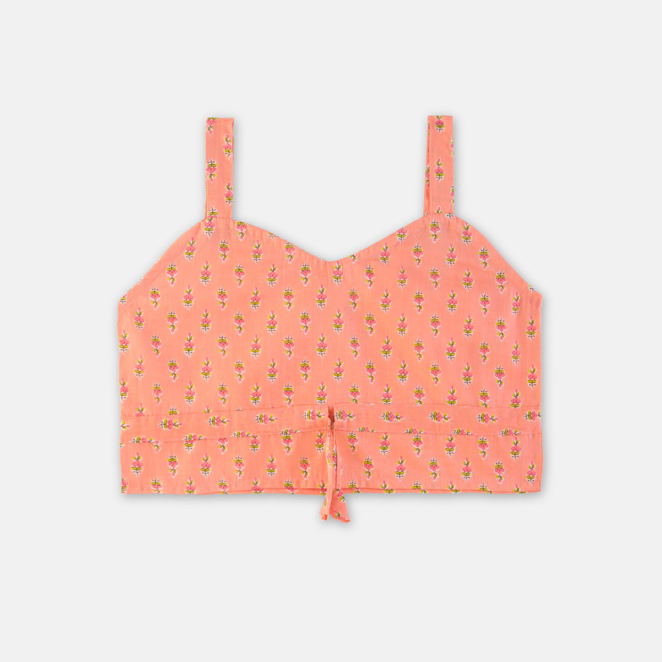 Jaipur Cotton Crop Top & Skirt Set