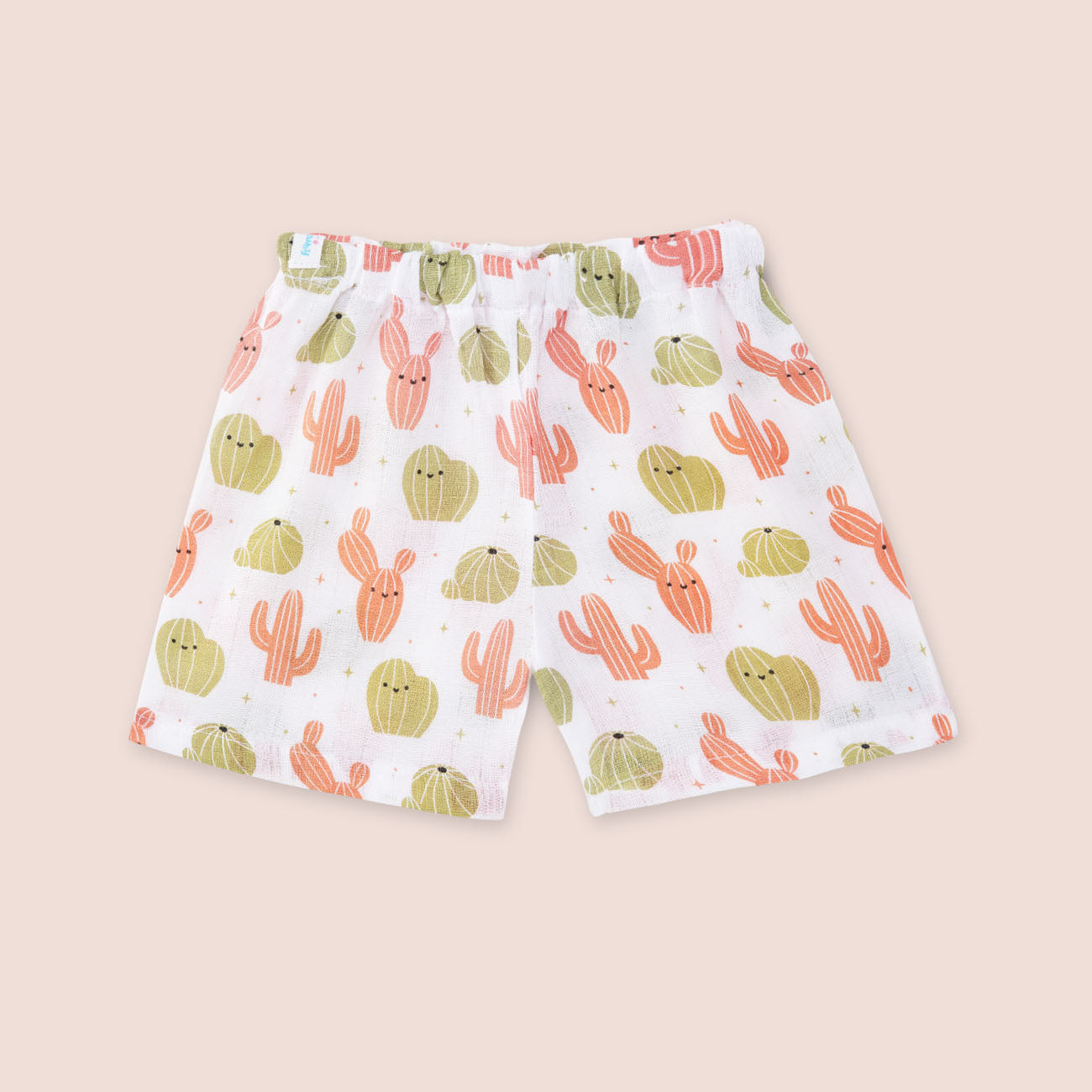 Half Sleeves Jabla Shorts set - Cactus