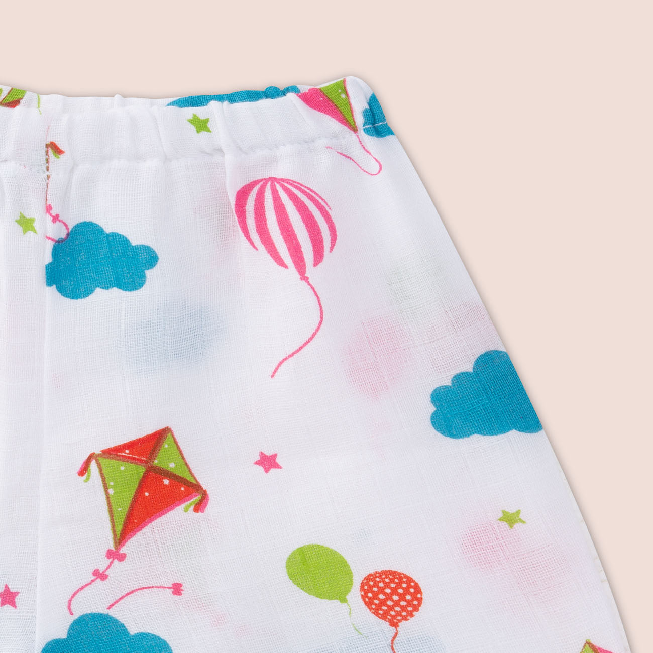 Half Sleeves Jabla Shorts set - Joyful colors