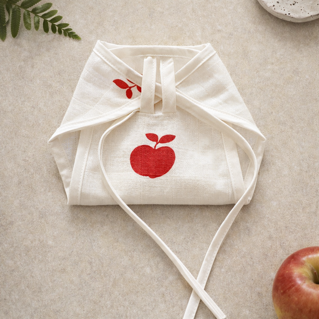 ORGANIC MUSLIN NEWBORN NAPPIES (PACK OF 7 )