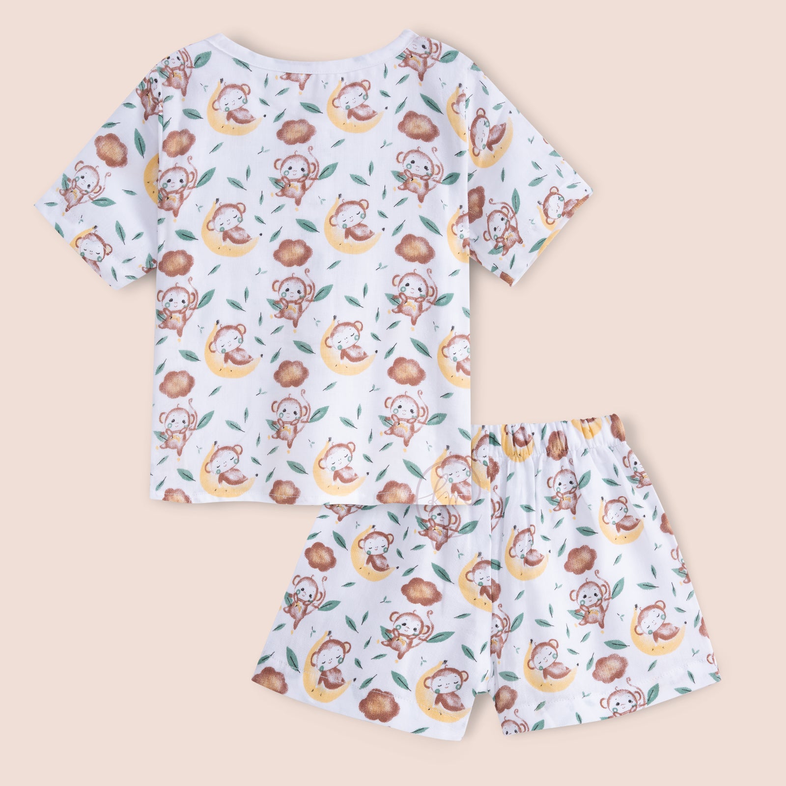 Unisex Monkey Print Co-ord Set