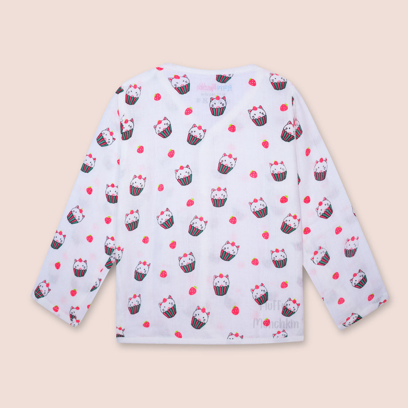 Pant set - Strawberry Kitty