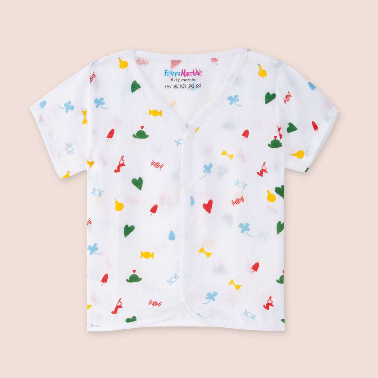 Half Sleeves Jabla Shorts set - Candy_s Love