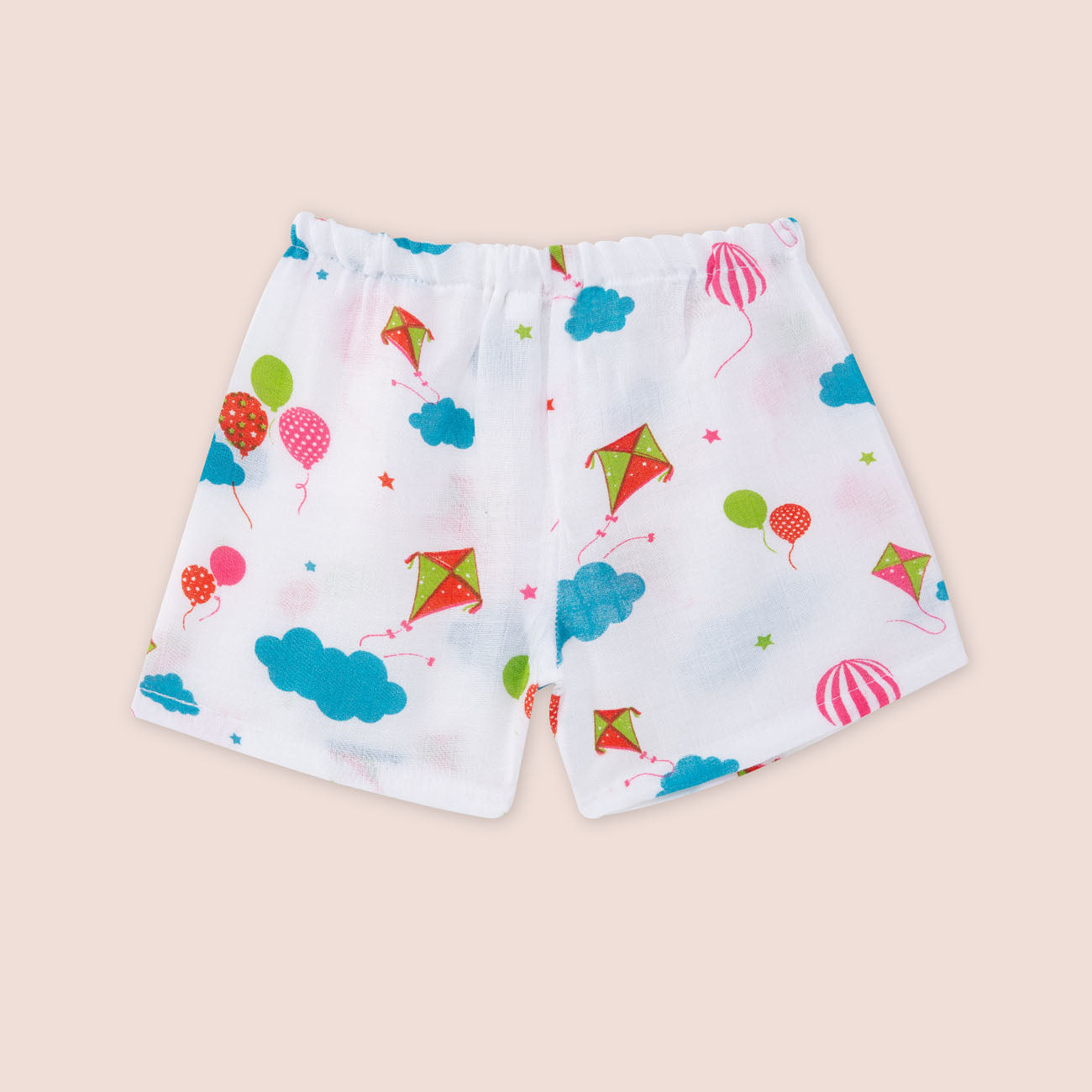 Half Sleeves Jabla Shorts set - Joyful colors