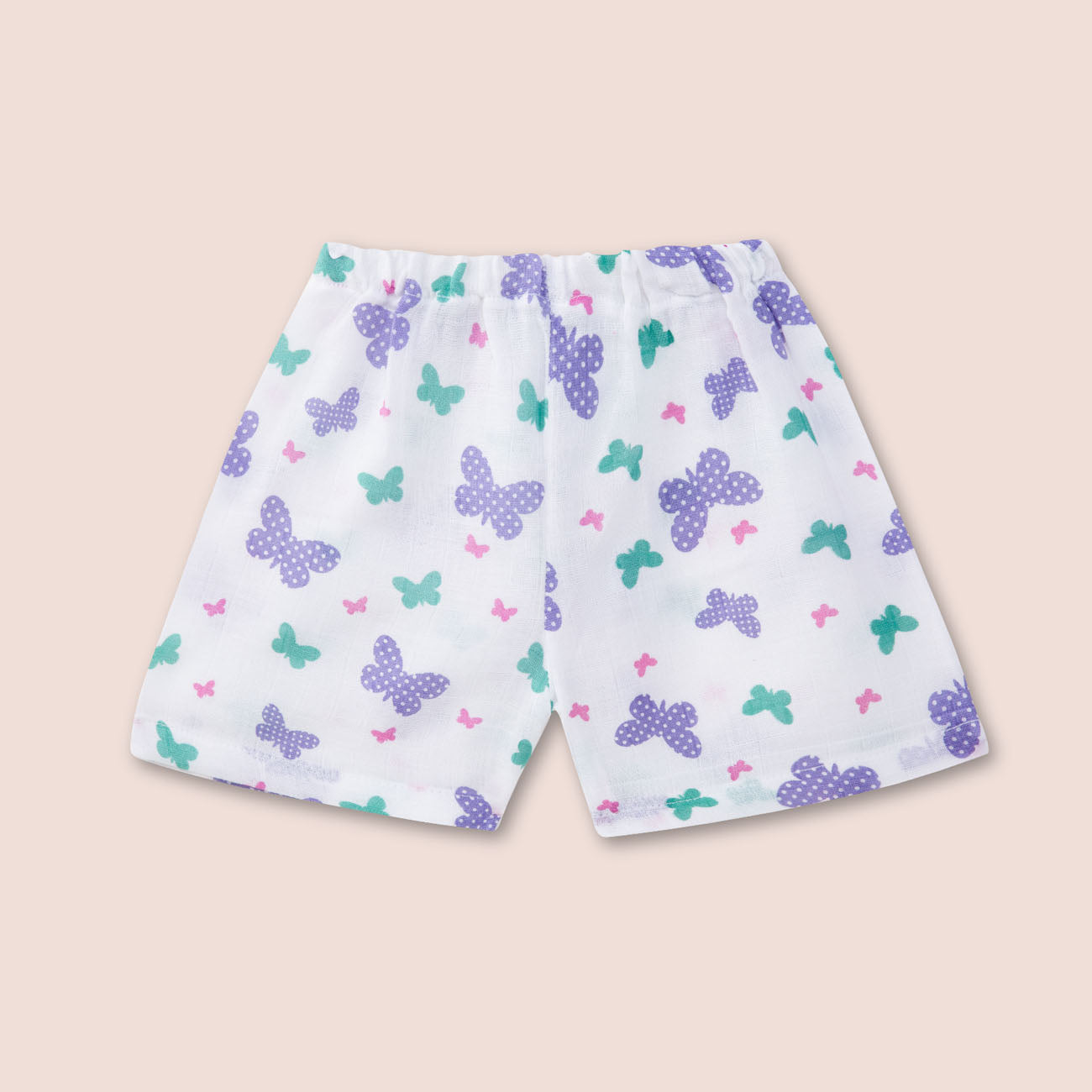 Half Sleeves Jabla shorts set - Butterfly