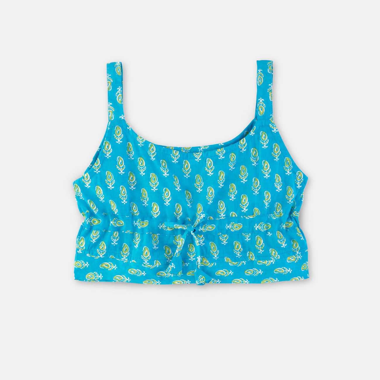 Jaipur Cotton Crop Top & Skirt Set