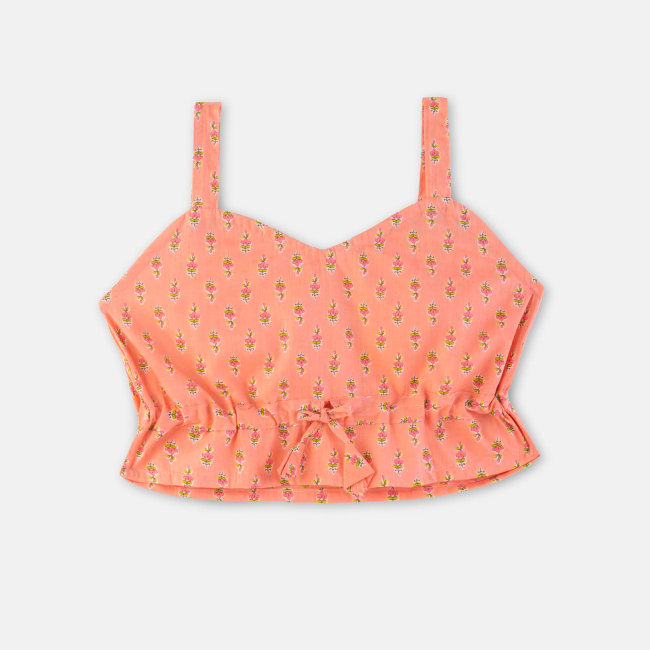 Jaipur Cotton Crop Top & Skirt Set