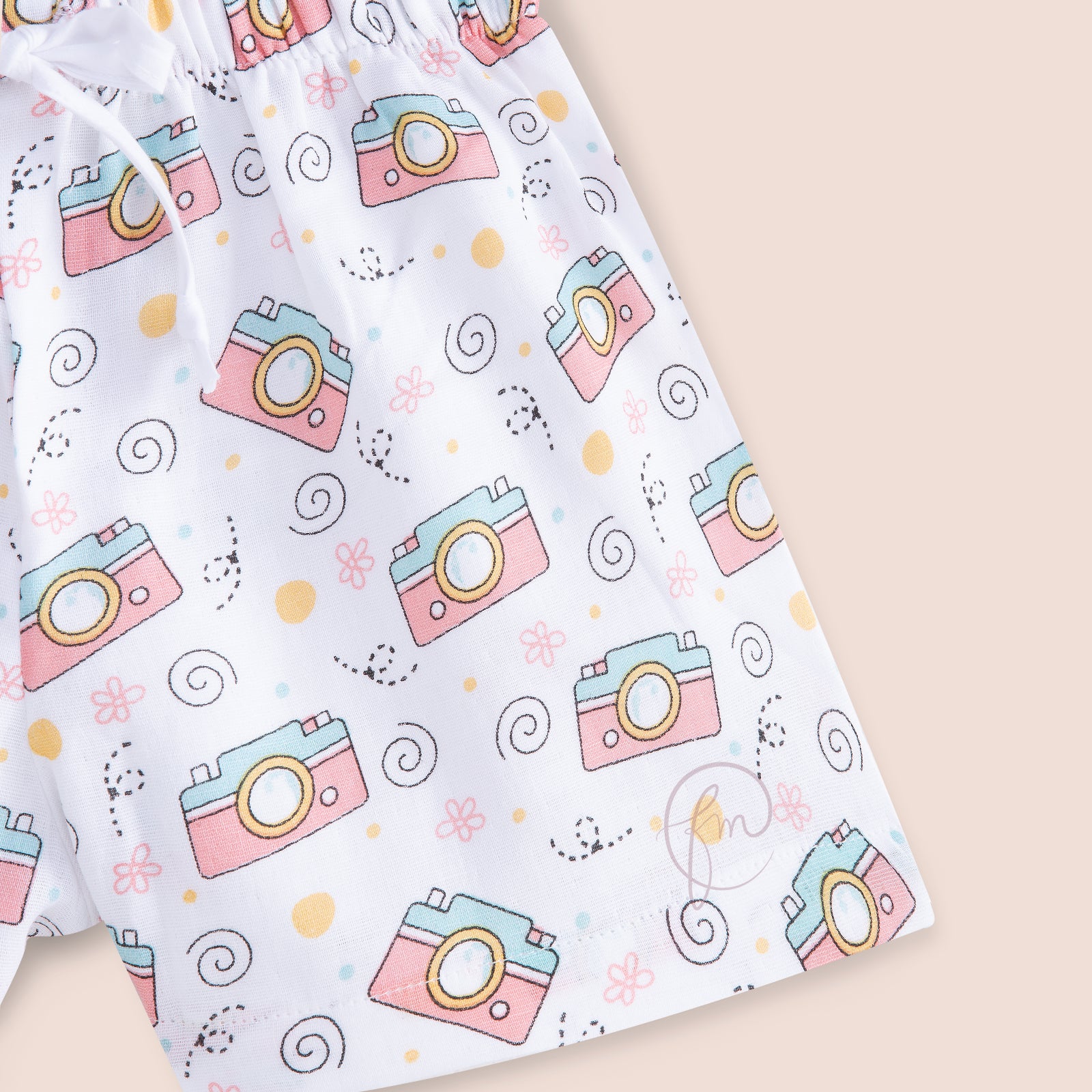 Unisex Camera Print Co-ord Set