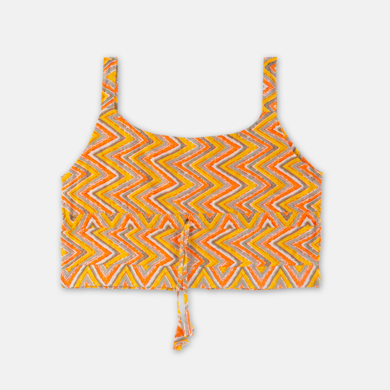 Jaipur Cotton Crop Top & Skirt Set