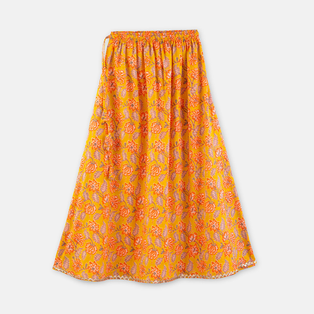 Jaipur Cotton Crop Top & Skirt Set