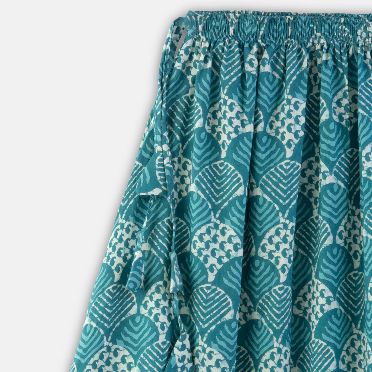 Jaipur Cotton Crop Top & Skirt Set