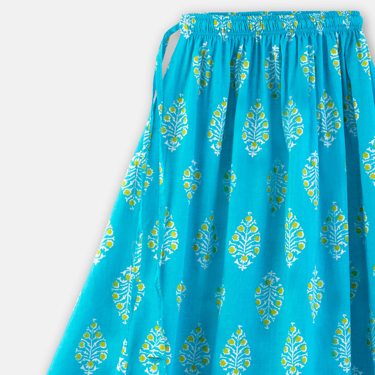 Jaipur Cotton Crop Top & Skirt Set