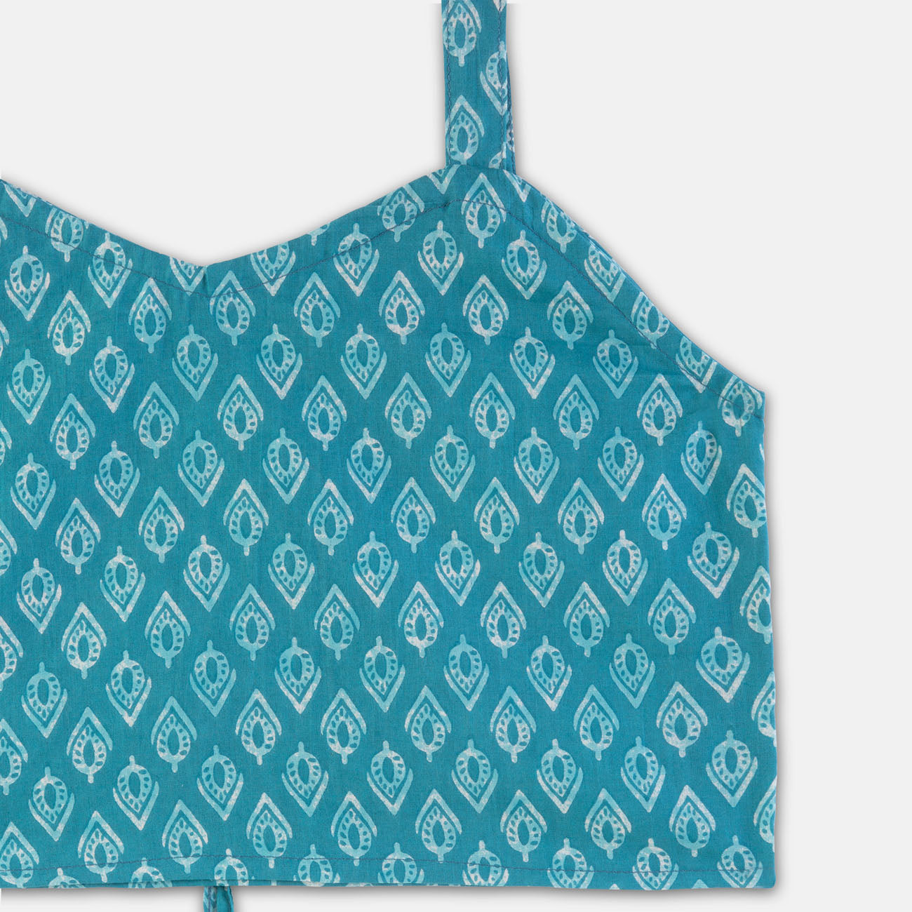 Jaipur Cotton Crop Top & Skirt Set