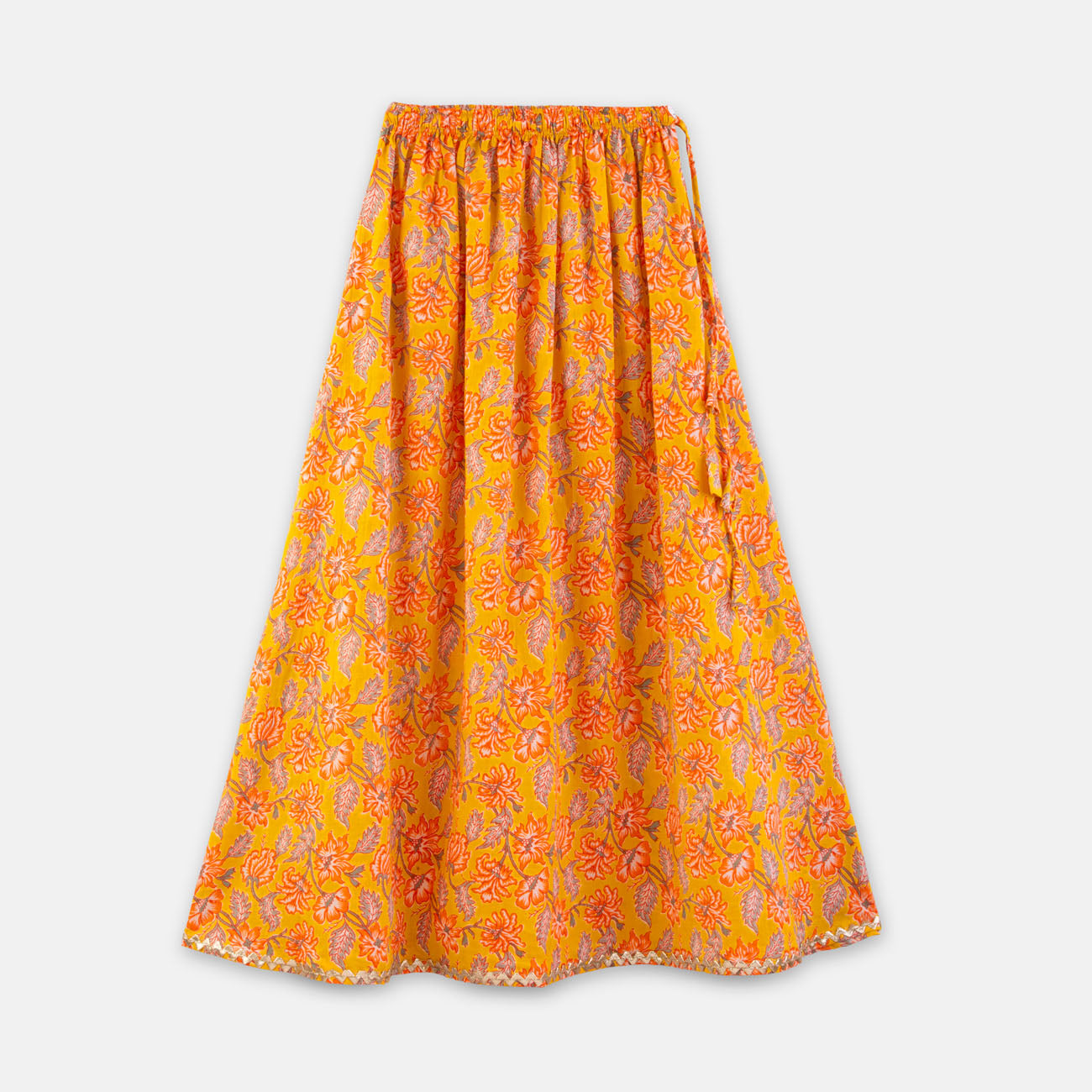 Jaipur Cotton Crop Top & Skirt Set