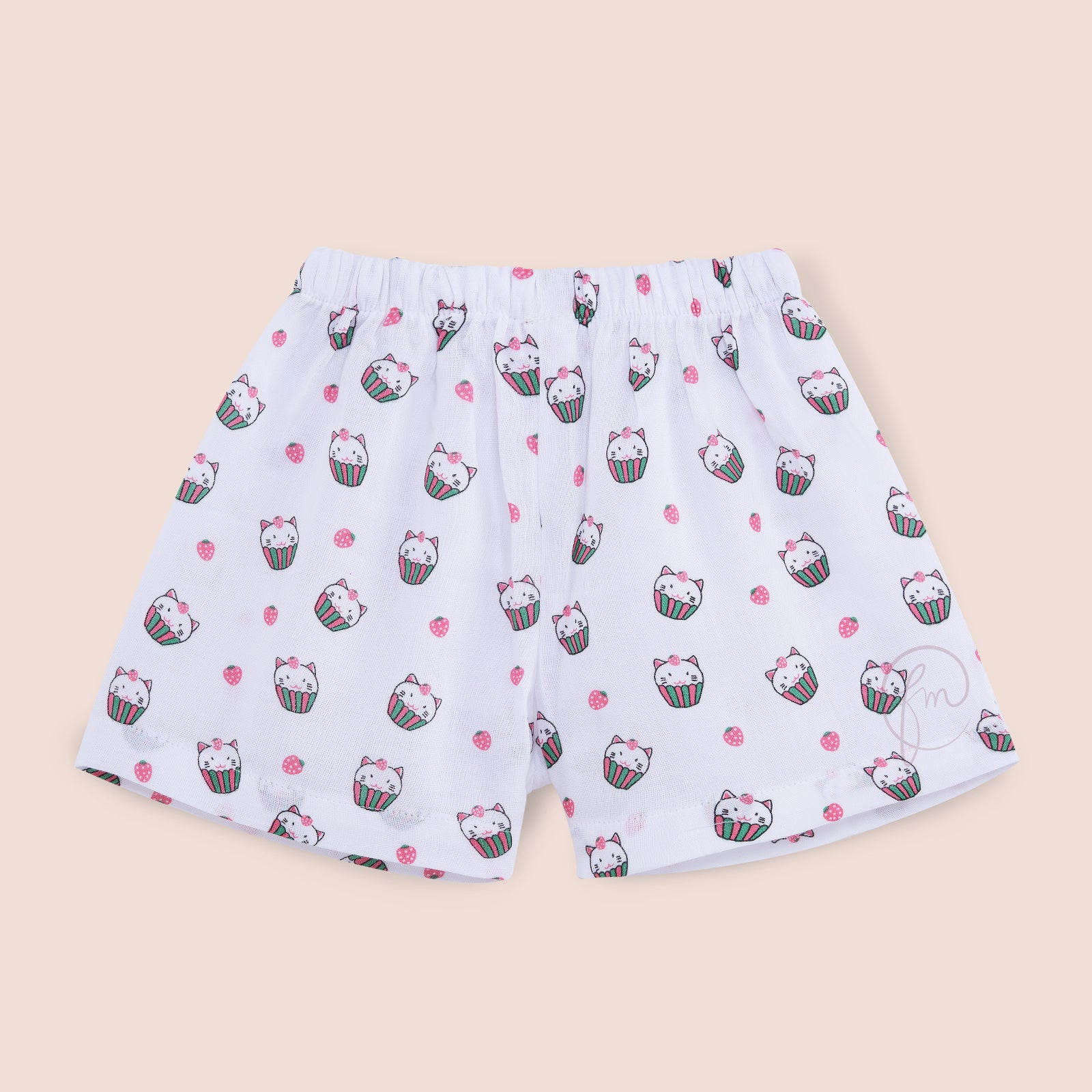 Unisex Cupcat Print Co-ord Set
