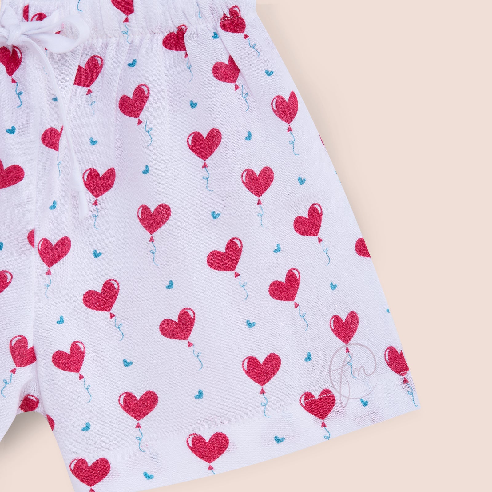 Unisex Heart print co ord set
