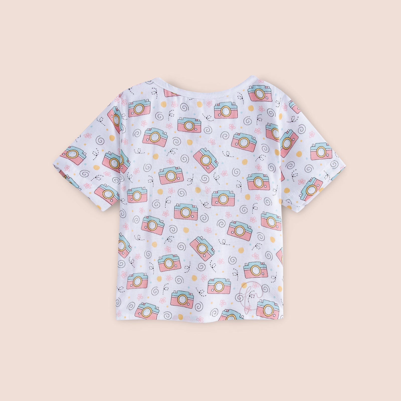 Unisex Camera Print Co-ord Set