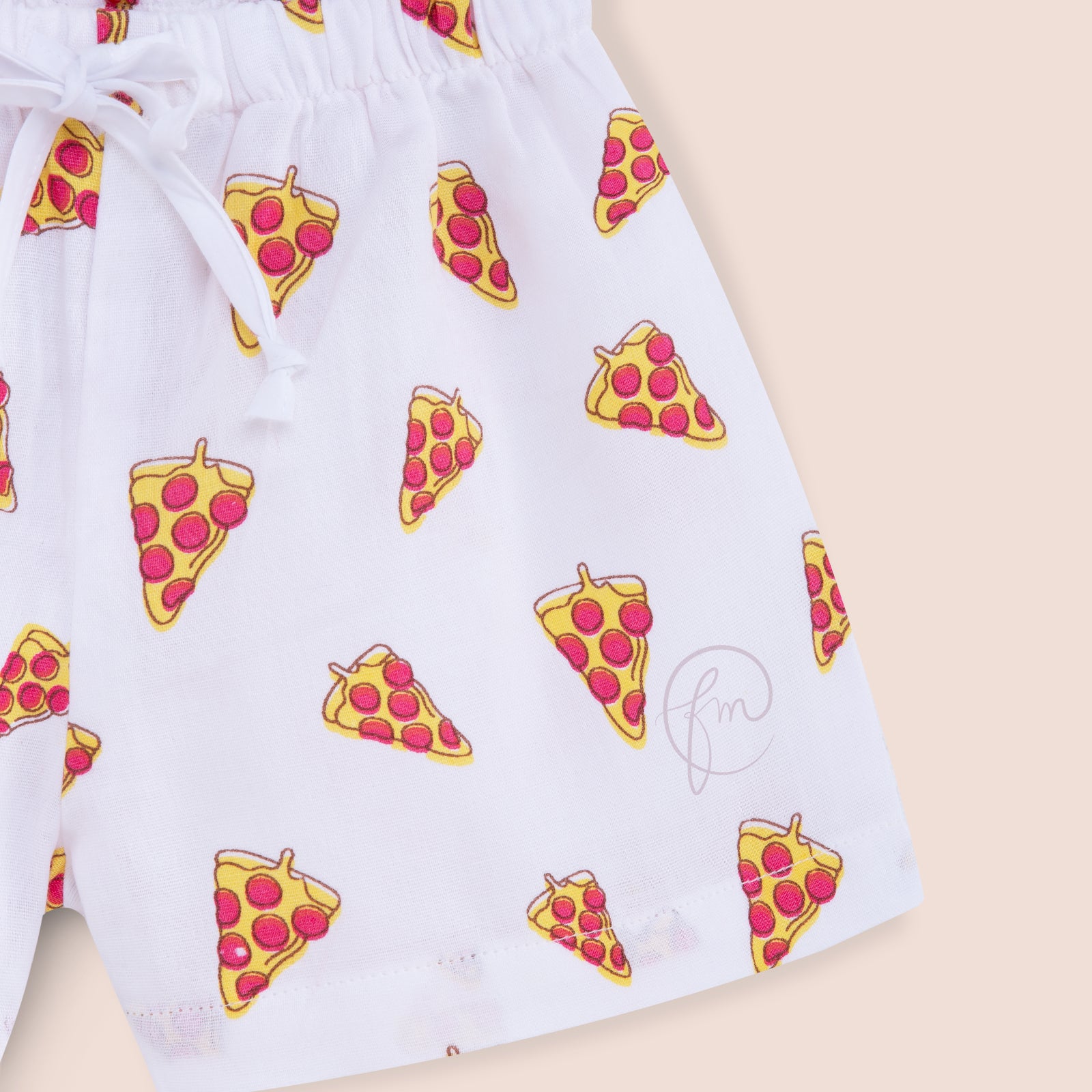 Unisex Pizza print Co-ord set