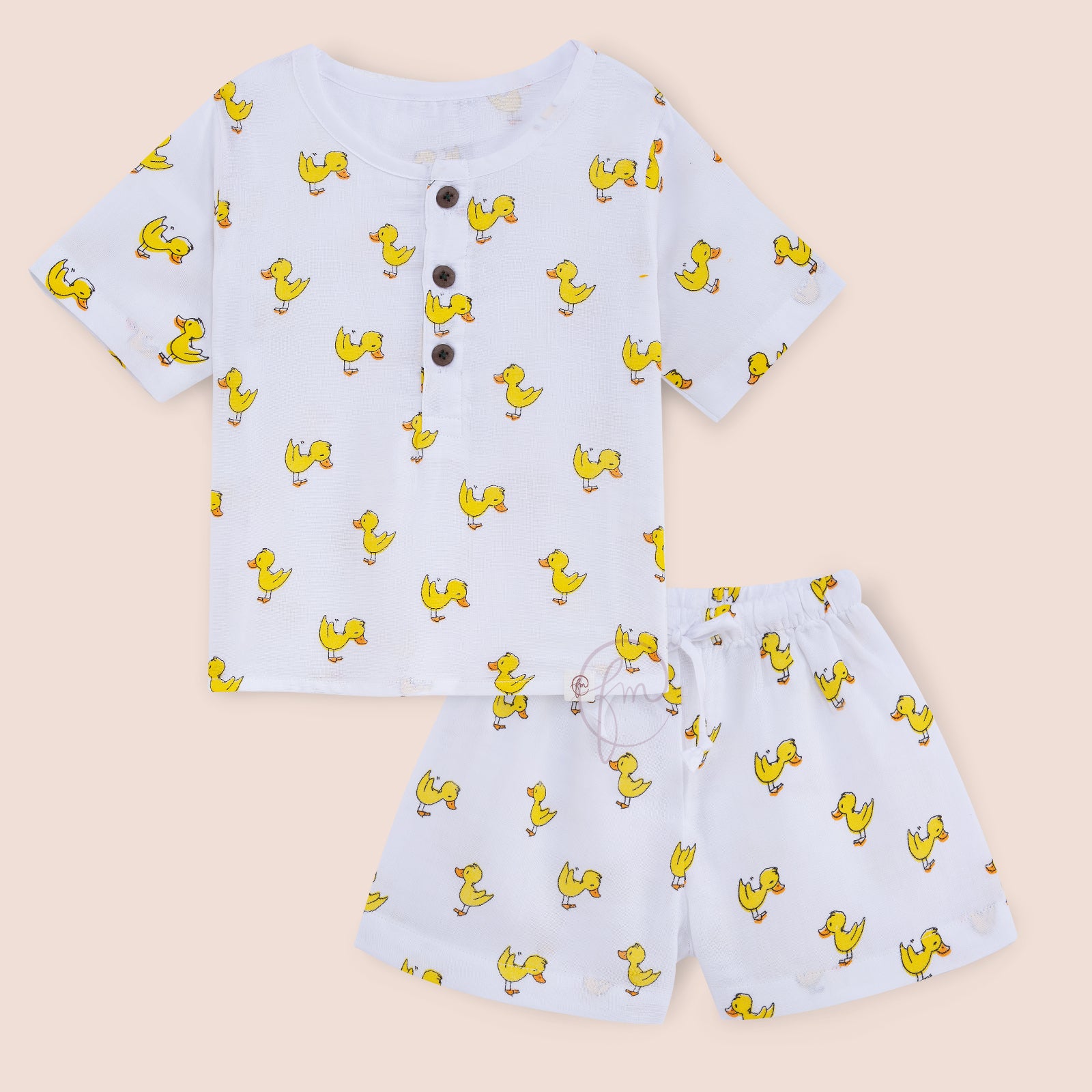 Unisex Duck print co ord set