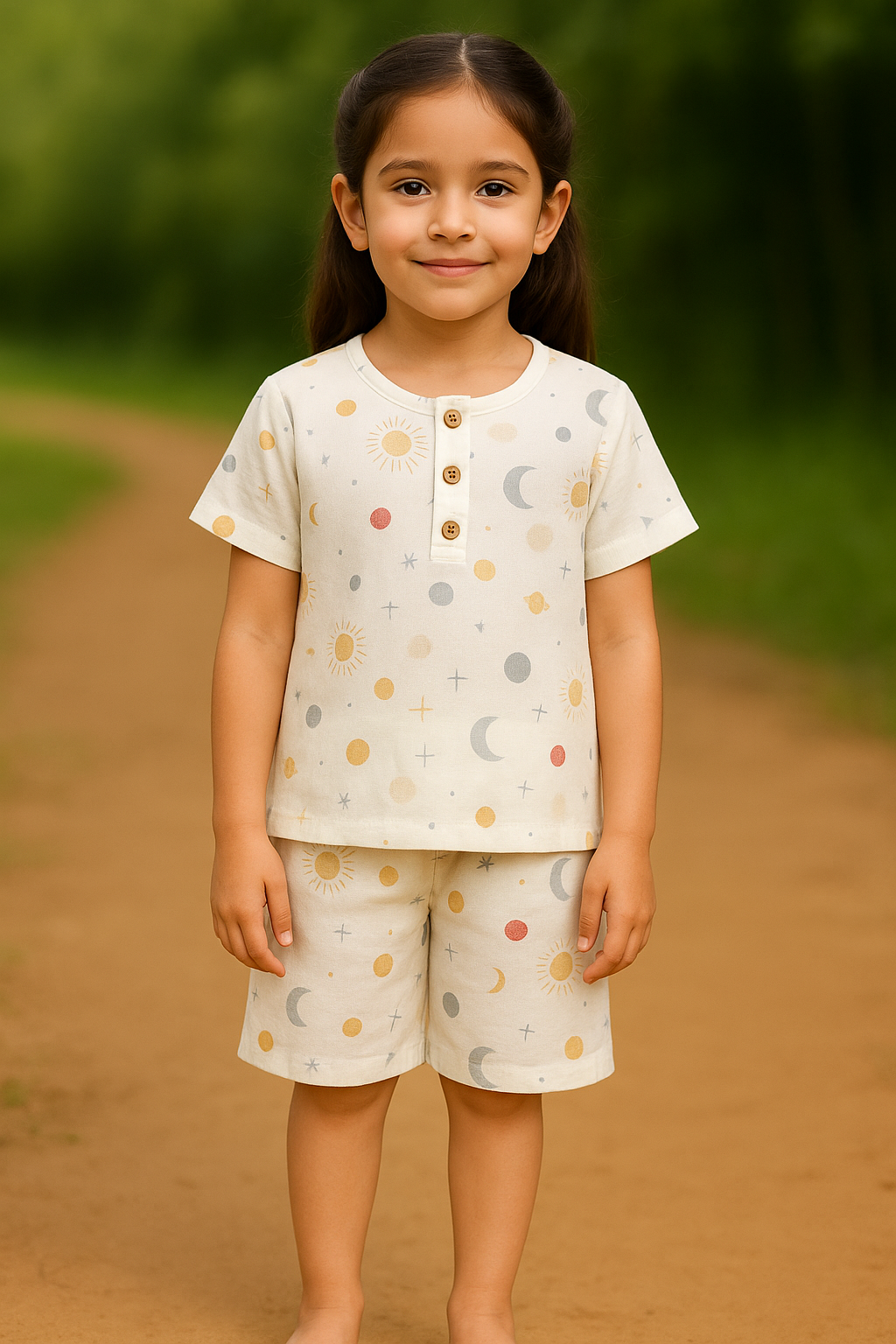 Unisex Space print co ords