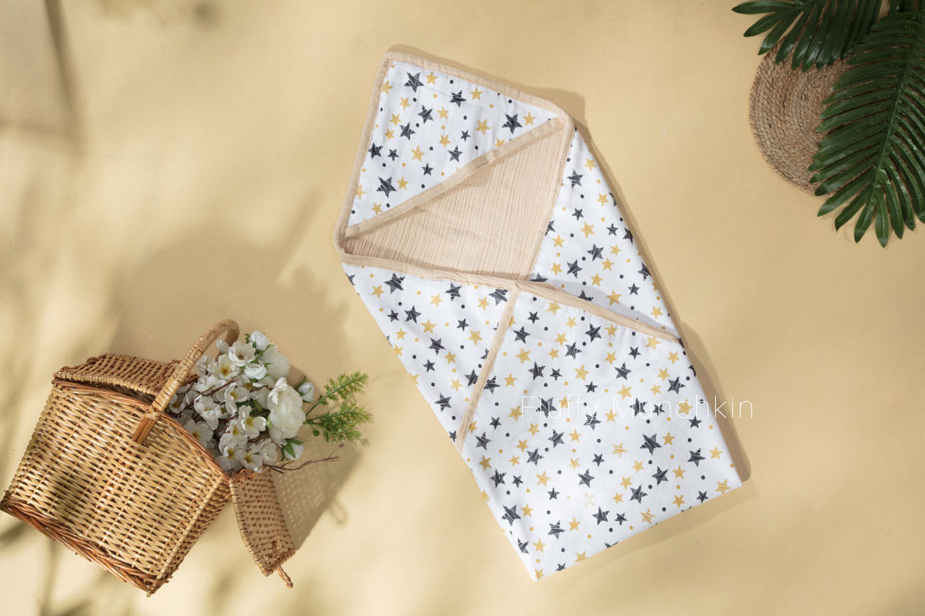 4-Layered Hooded Blanket