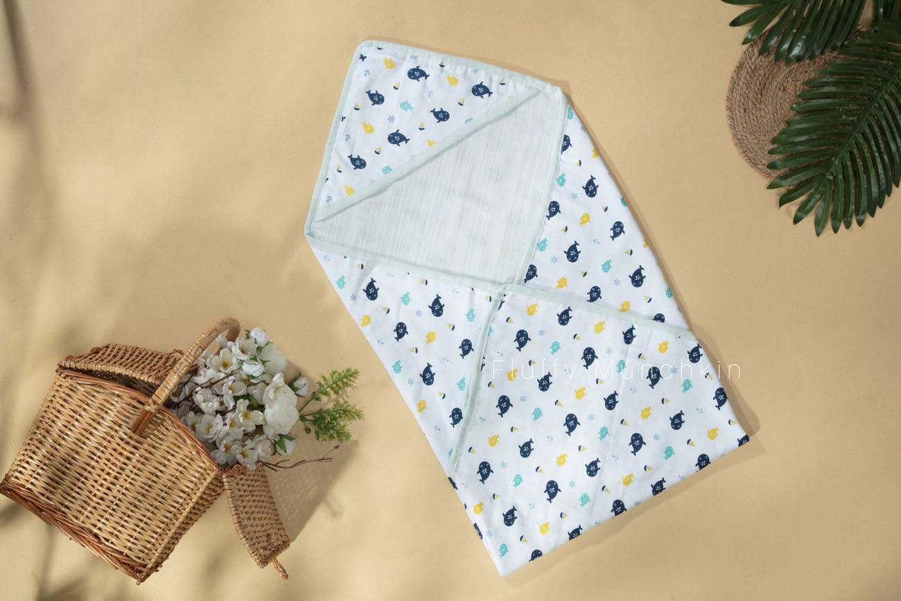 4-Layered Hooded Blanket