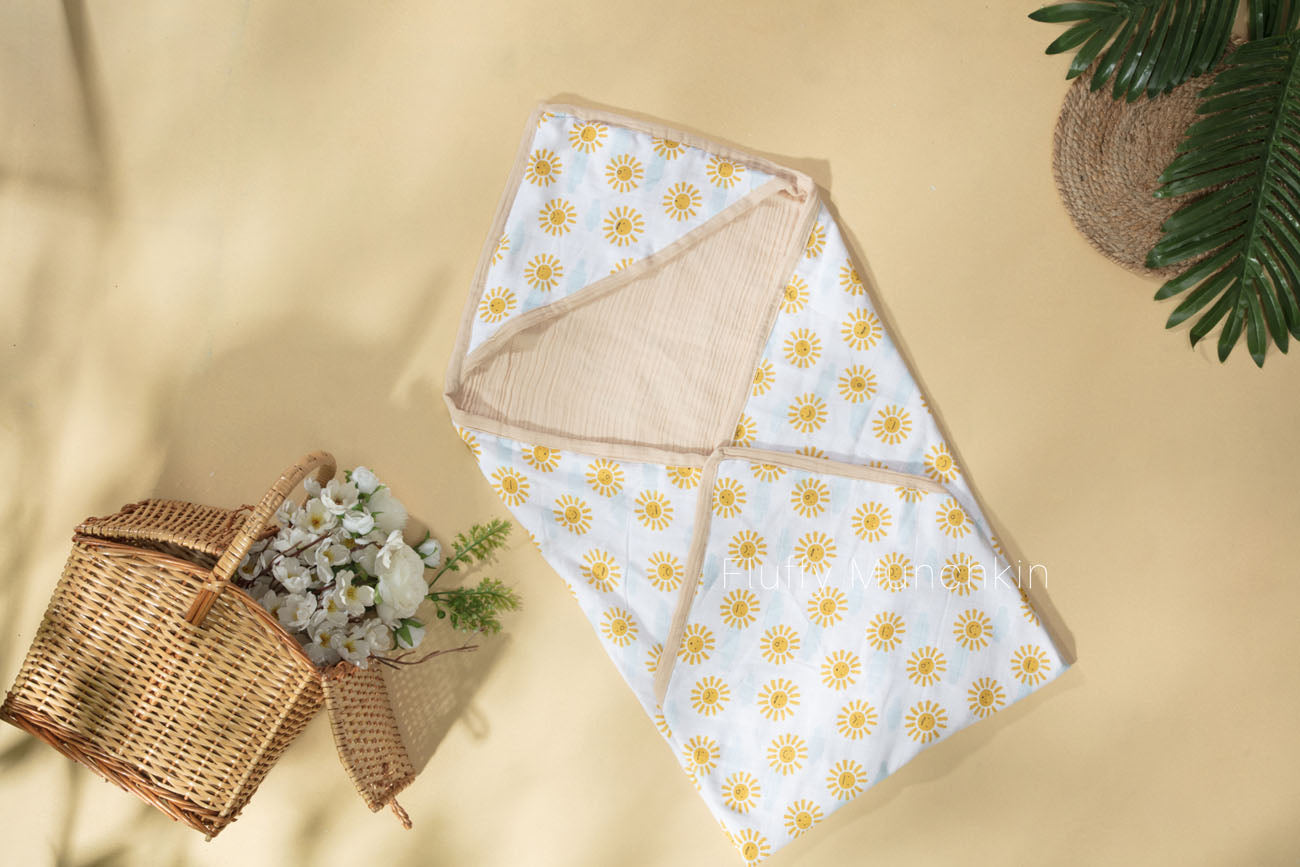 4-Layered Hooded Blanket