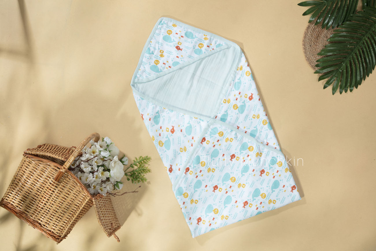 4-Layered Hooded Blanket