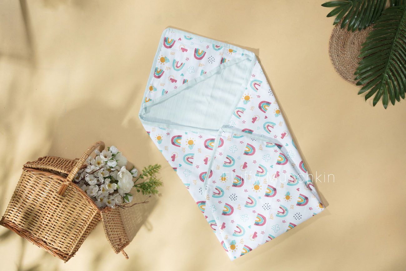 4-Layered Hooded Blanket