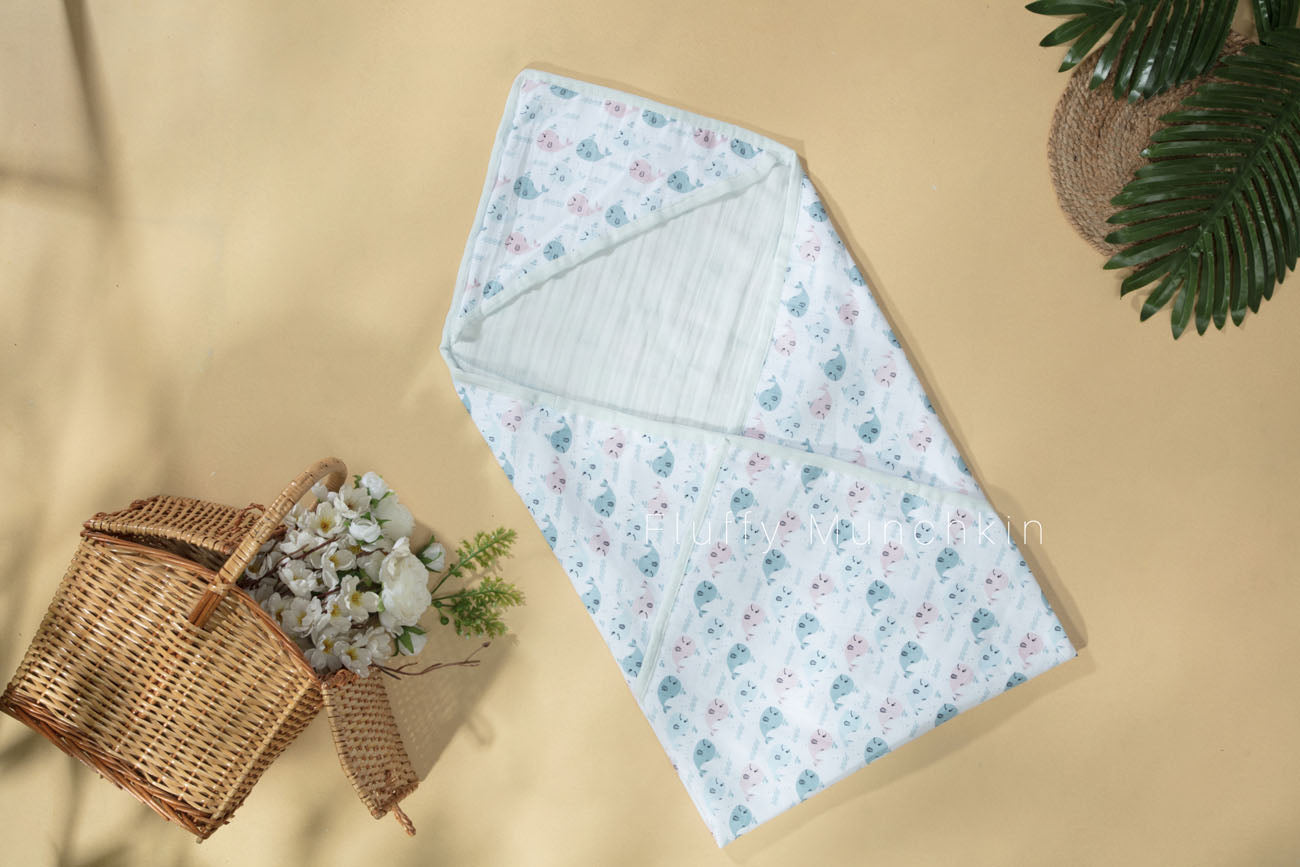 4-Layered Hooded Blanket