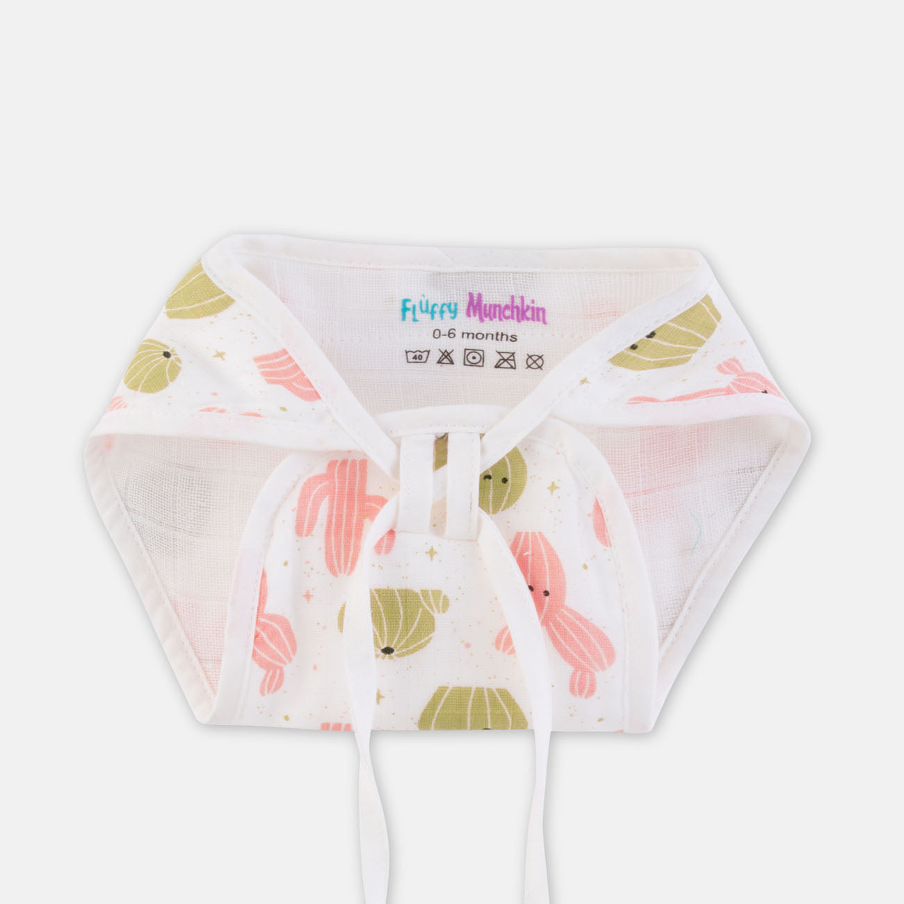 Sleeveless Jabla & Nappy Set – Cactus Print (Preemie & 0-3M)